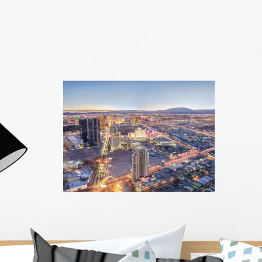 Las Vegas Cityscape Wall Decal