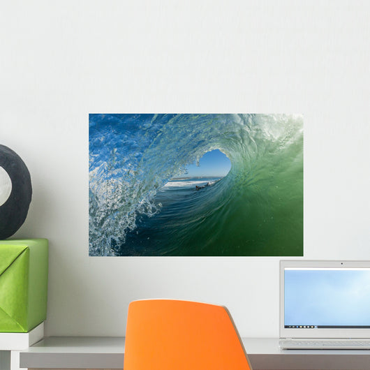 Wave Hollow Tube Ride Surfer Angle