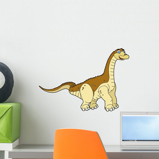 Cartoon Dinosaur - Illustration for the Children Wall Decal