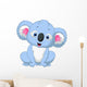 Cute koala cartoon Wall Decal