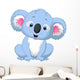 Cute koala cartoon Wall Decal