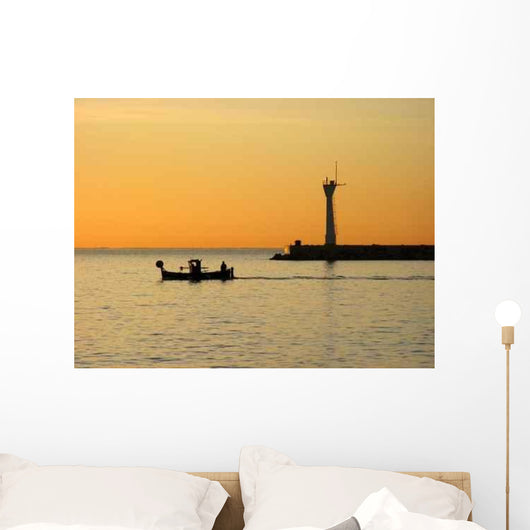 Port La Ciotat L'aube Wall Decal