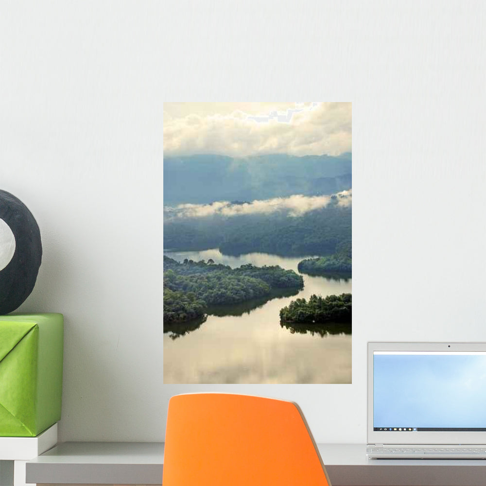 Rainforest River Wall Decal Wallmonkeys