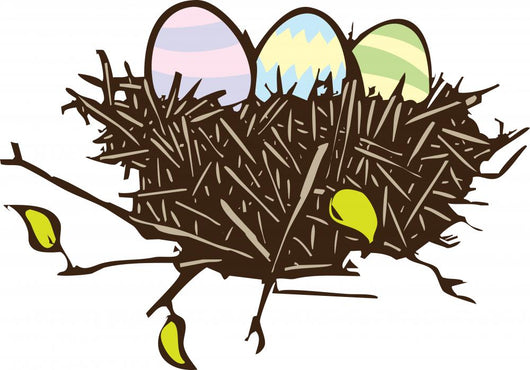 Easter Eggs Wall Decal