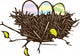 Easter Eggs Wall Decal
