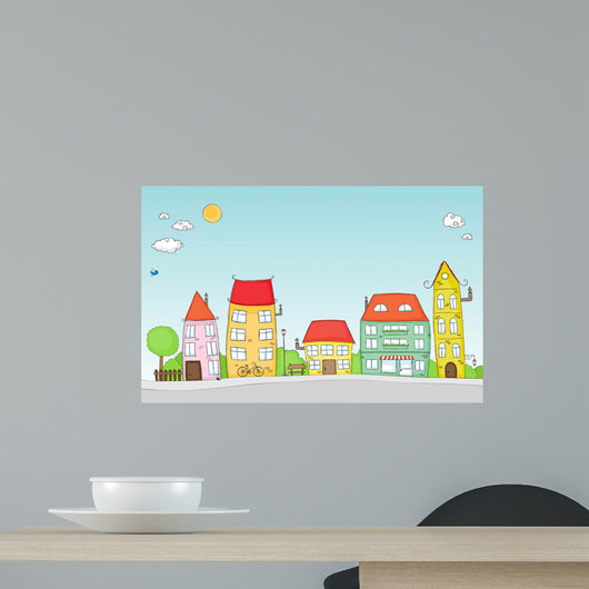 Cartoon street