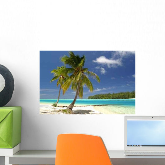 S Dseestrand Auf Moorea Wall Decal Design 1