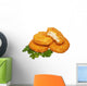 Classy Chicken Nuggets Wall Decal