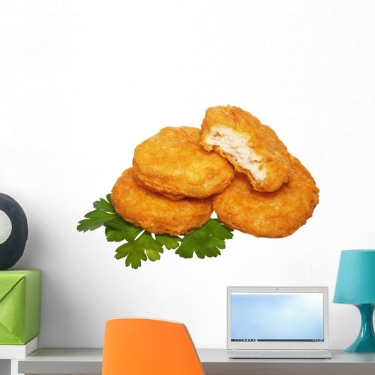Classy Chicken Nuggets Wall Decal