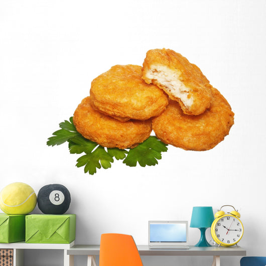 Classy Chicken Nuggets Wall Decal