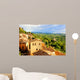 Tuscan Countryside and Montepulciano at Sunset Italy