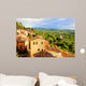 Tuscan Countryside and Montepulciano at Sunset Italy