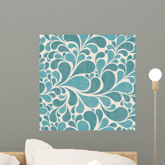 Retro Seamless with Texture Wall Decal Design 1