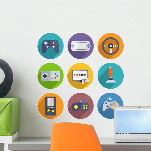 Video Games Controller Icons Set