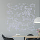 Shark and Octopus Seamless Wall Decal