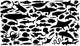 Sea Animals Silhouettes