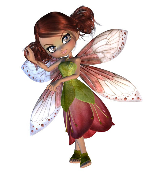 Cute Blossom Fairy Wall Decal