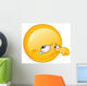 Wiping tear emoticon