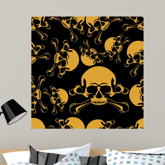 Skull Seamless Wall Decal