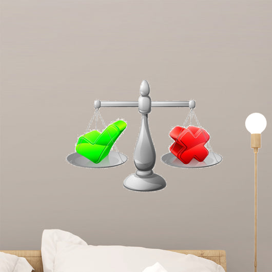 Making Decision Scales Concept