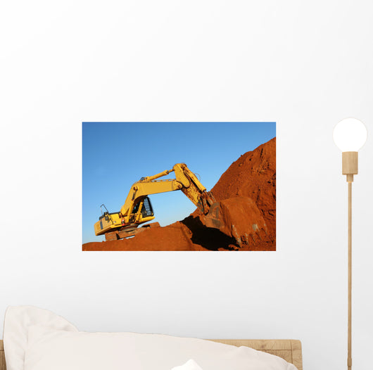construction vehicle Wall Mural