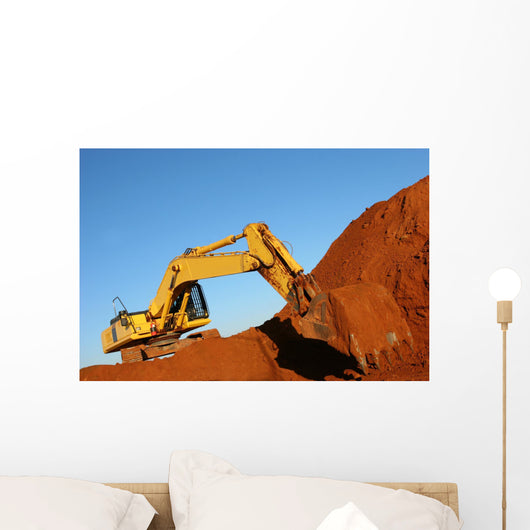 construction vehicle Wall Mural