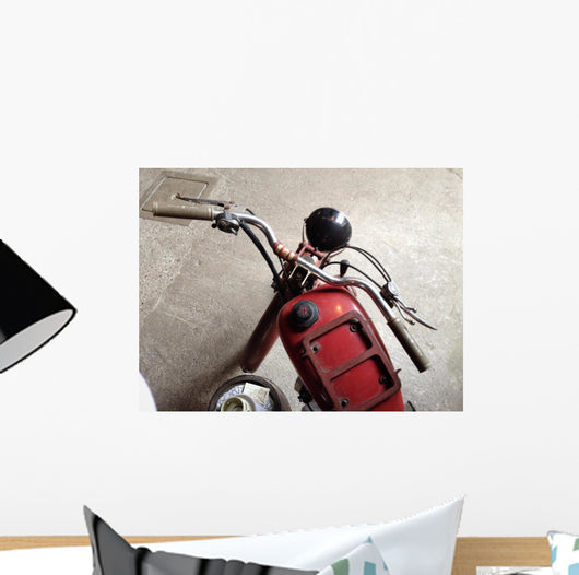 Vecchia Motocicletta Wall Decal
