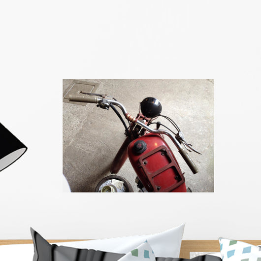 Vecchia Motocicletta Wall Decal