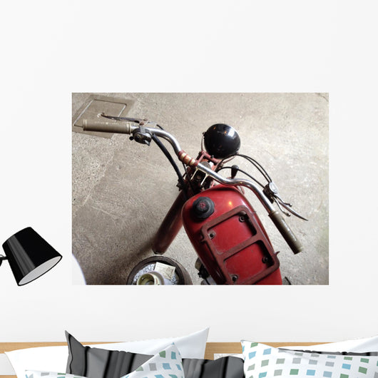 Vecchia Motocicletta Wall Decal