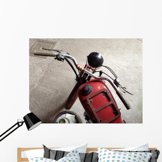 Vecchia Motocicletta Wall Decal