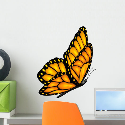 Flying butterfly