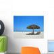 Woman Relaxing Lounger Reading Wall Decal