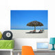Woman Relaxing Lounger Reading Wall Decal