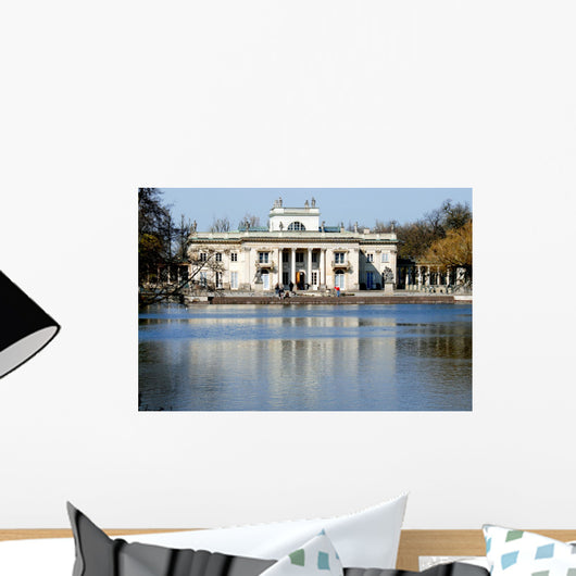 Classicistical Lazienki Palast in Warsaw Wall Mural