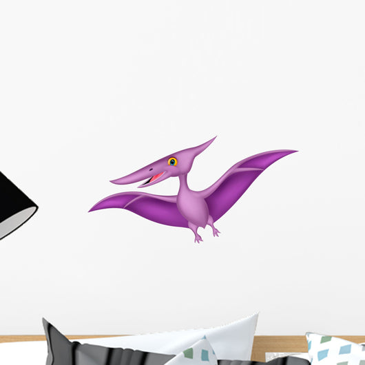 Happy Pterodactyl Cartoon