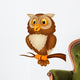 Cute owl cartoon Wall Decal