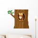 Cartoon Owl Tree Wall Decal