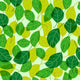 Green and Yellow Leaves Wall Decal