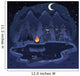 Camping At Night with Animal Friends
