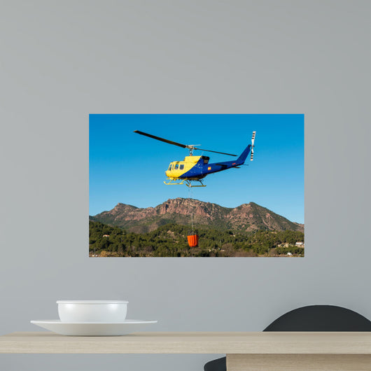 Helicopter Flying With Cart