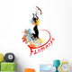 Flamenco dancer with fan Wall Decal