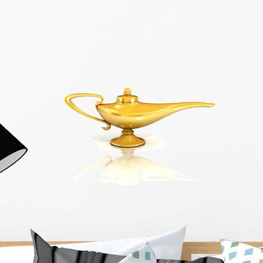 Aladdin magic lamp Wall Decal