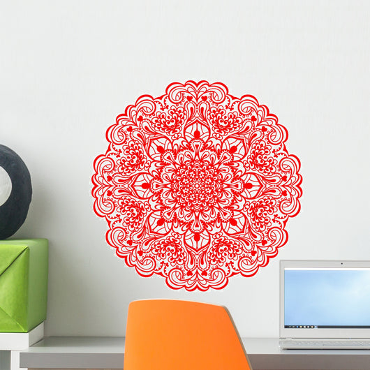 Flower Mandala. Abstract element for design