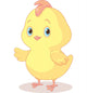 Easter Chick Wall Decal