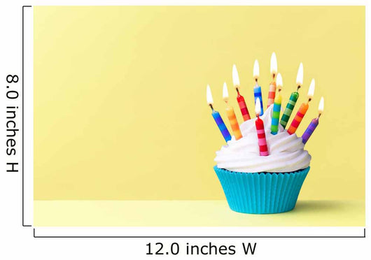Birthday cupcake