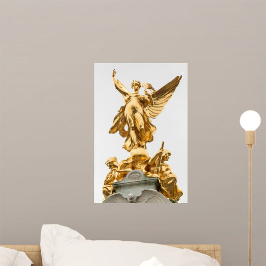 Golden angel of Victoria Memorial