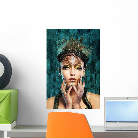 Gorgon Girl Dungeon Wall Decal