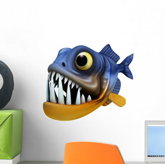 Cartoon of Piranha