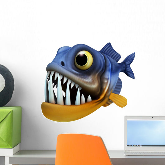 Cartoon of Piranha