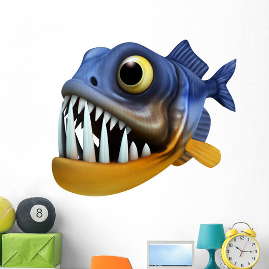 Cartoon of Piranha